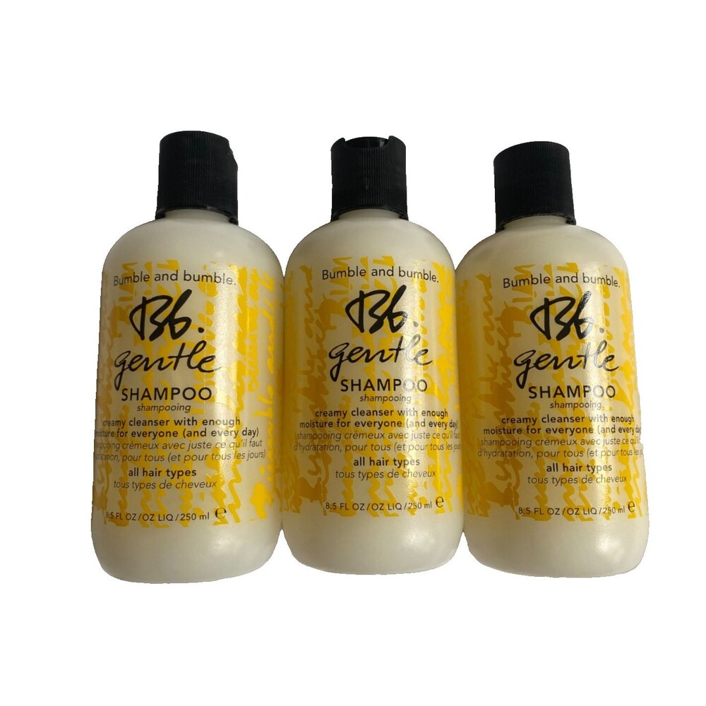Bumble and bumble Gentle Shampoo 8.5 oz. Creamy Cleanser x 3